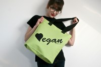 denkefair-Tragetasche 'APFEL'